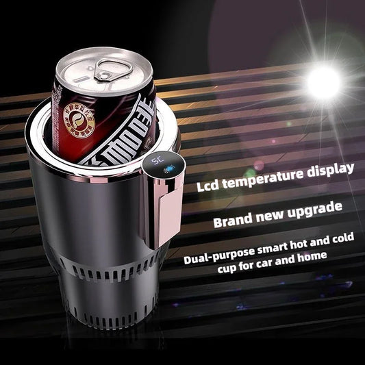 2-in-1 Car Cup Warmer & Cooler — Touch Screen, Fits All Vehicle