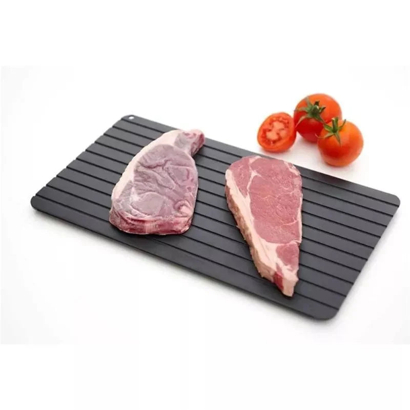 Magic Defrost Tray — Thaw Frozen Meat in Minutes, No Electricity Needed