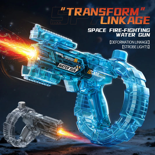 Electric Water Gun — Automatic Squirt Blaster, USB Rechargeable, Kids & Adult