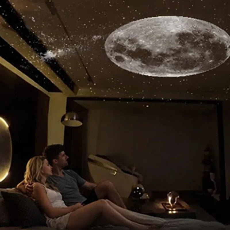 Mini Galaxy Star Projector Night Light — 2-in-1, USB, Kids & Adults