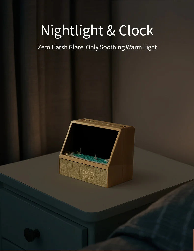 Sunrise Alarm Clock — White Noise, 24 Sounds, Sleep Aid Night Light, Bluetooth