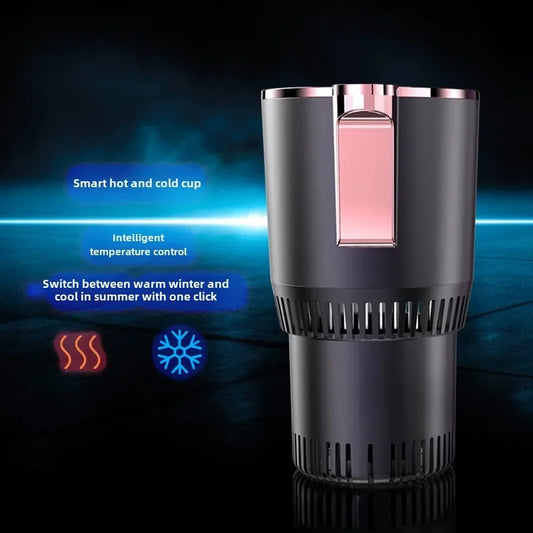 2-in-1 Car Cup Warmer & Cooler — Touch Screen, Fits All Vehicle