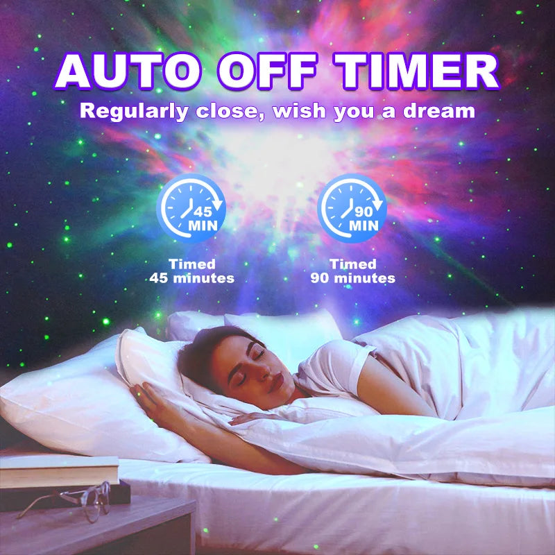 Astronaut Galaxy Projector — LED Night Light