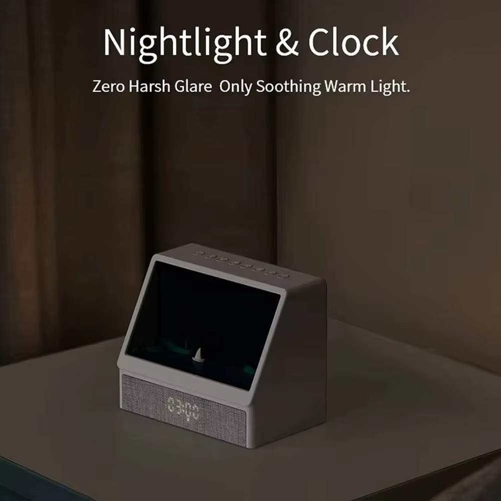 Sunrise Alarm Clock — White Noise, 24 Sounds, Sleep Aid Night Light, Bluetooth