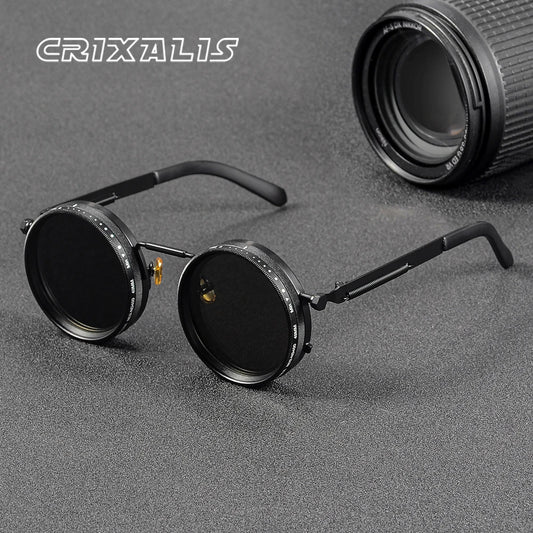 CRIXALIS Polarized Sunglasses — UV400, 9-Level Dimming, Men & Women