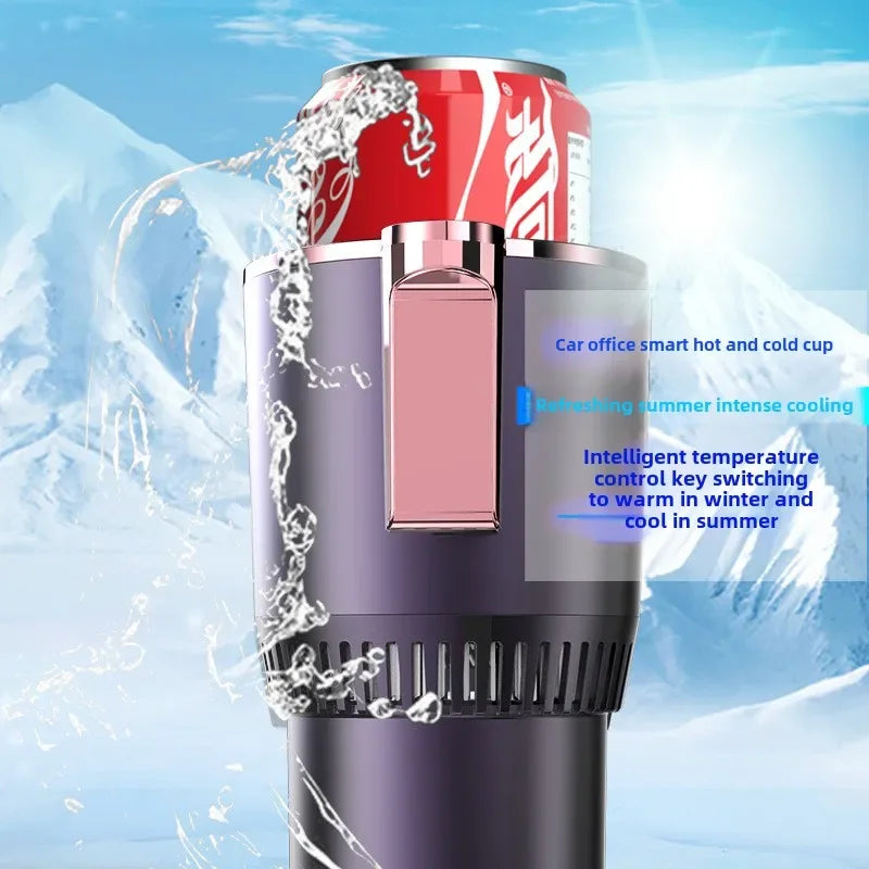 2-in-1 Car Cup Warmer & Cooler — Touch Screen, Fits All Vehicle