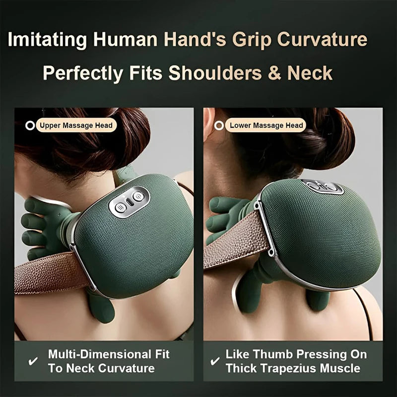 Smart Neck & Shoulder Massager — Instant Pain Relief