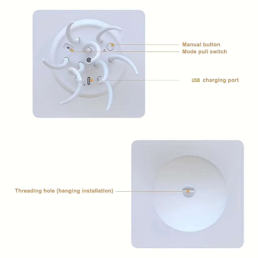 Bionic Jellyfish Night Lamp — Voice Control RGB