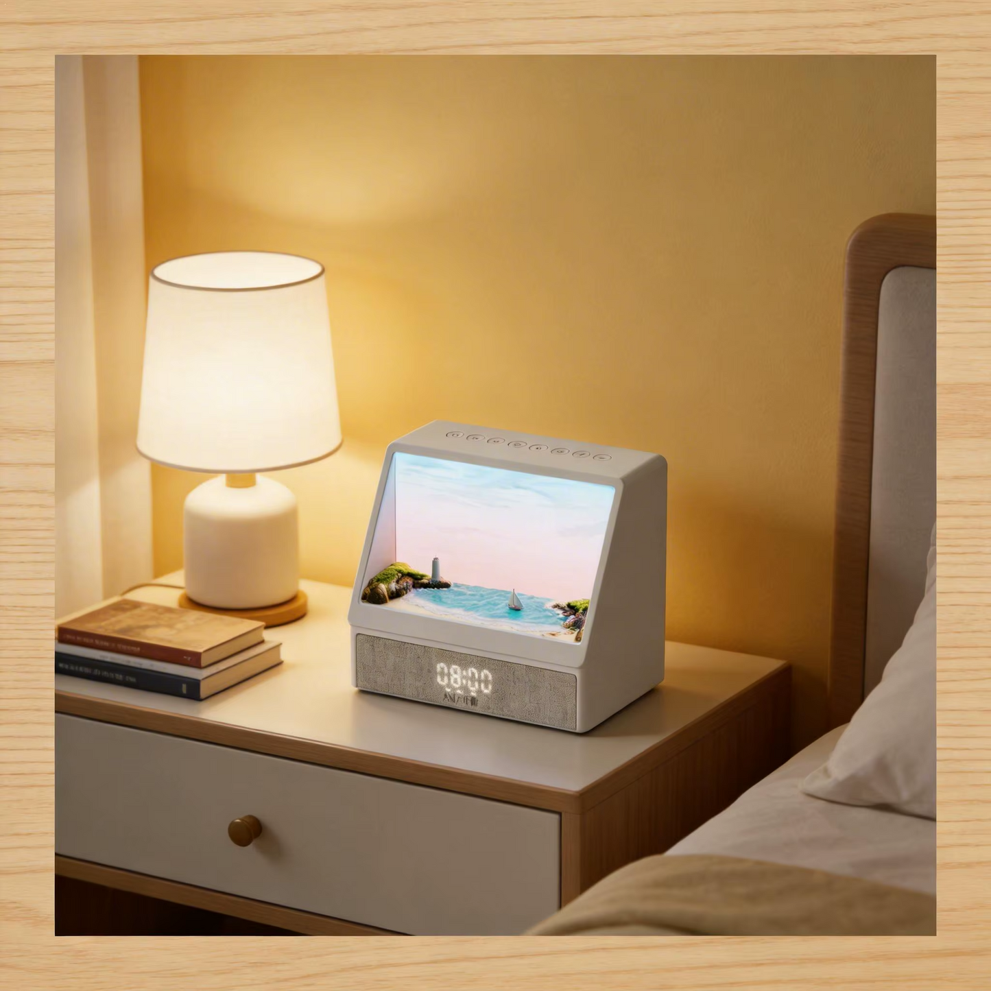 Sunrise Alarm Clock — White Noise, 24 Sounds, Sleep Aid Night Light, Bluetooth
